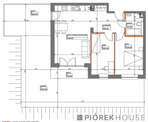 Mieszkanie 3-pokojowe Warszawa Białołęka, ul. Konik Polny. Zdjęcie 3