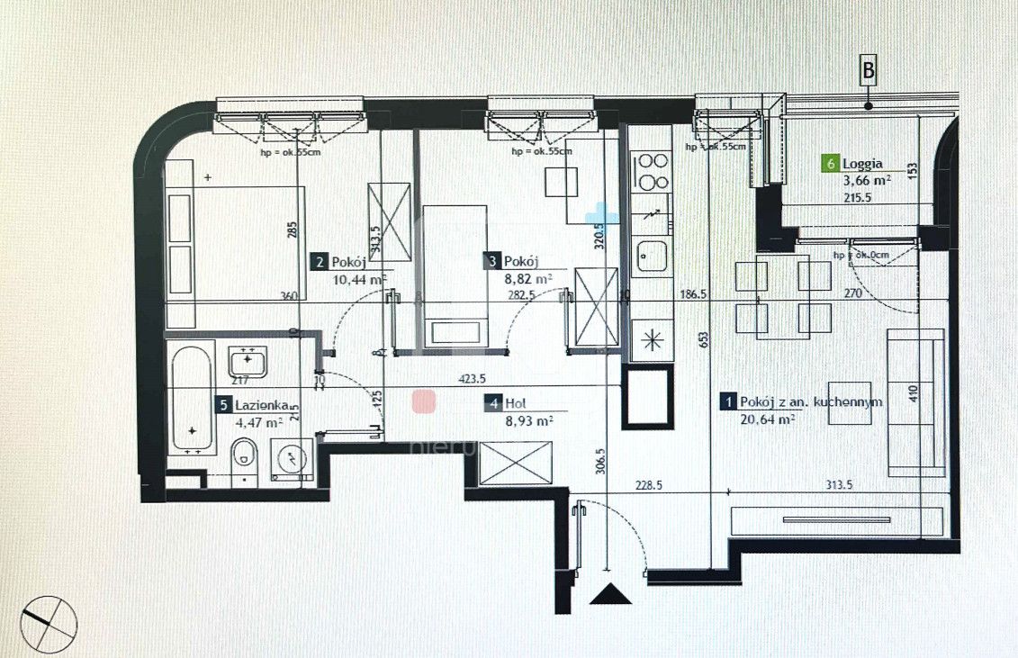 Mieszkanie 3-pokojowe Warszawa Bemowo, ul. Szeligowska. Zdjęcie 14