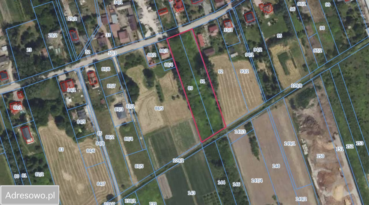 Działka inwestycyjna Mikówiec, ul. Tęczowa. Zdjęcie 3