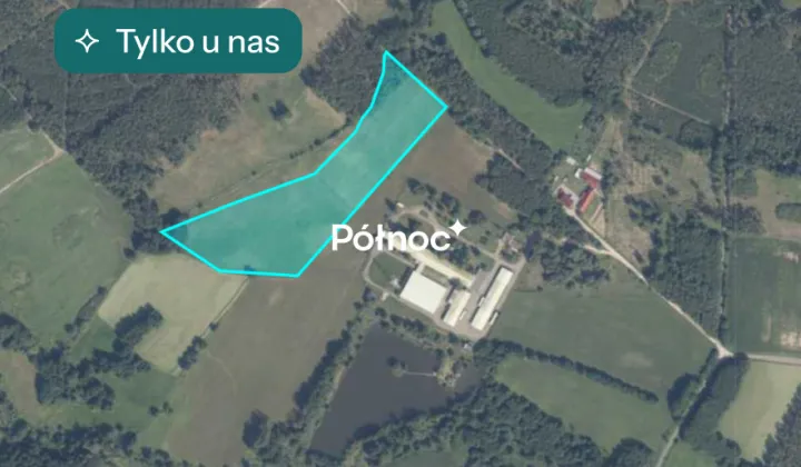 Działka inwestycyjna Chociejów