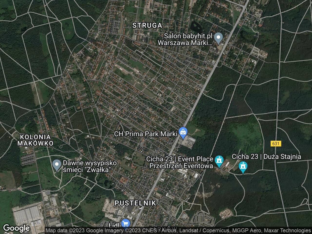 Działka budowlana Marki Pustelnik, ul. Kwiatowa