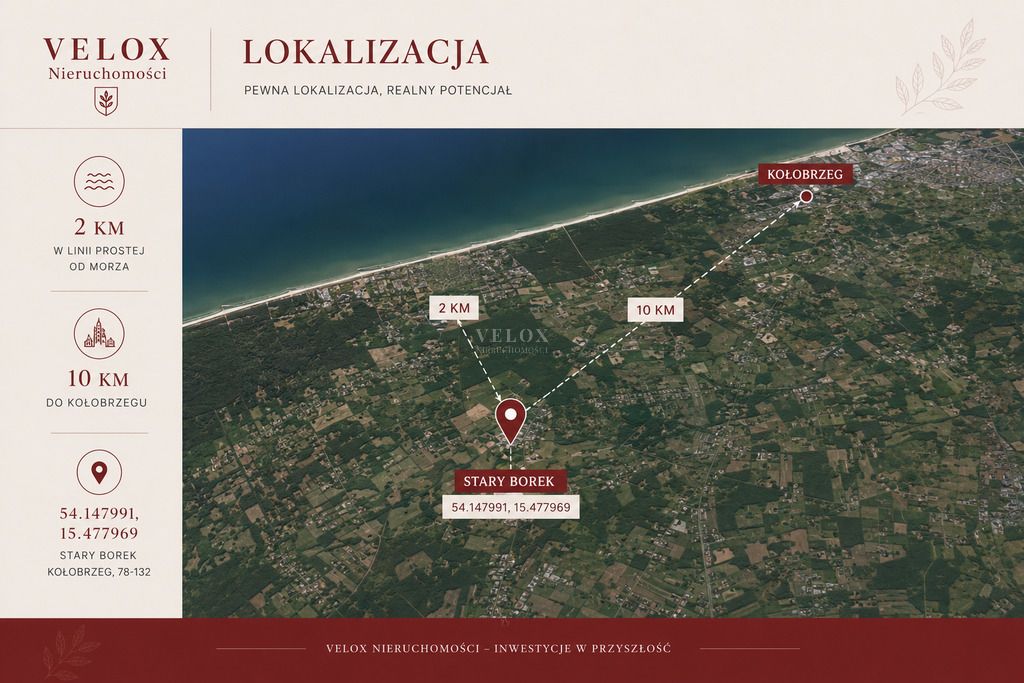 Działka budowlana Stary Borek. Zdjęcie 11