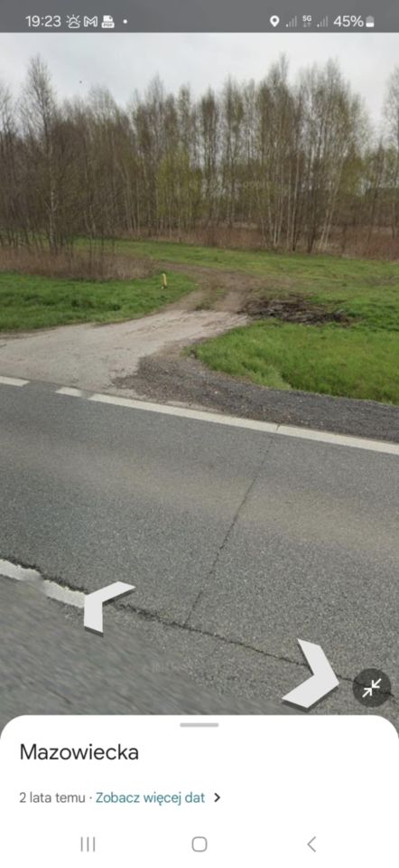 Działka rolna Rudno, ul. Mazowiecka