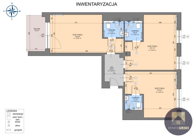 Mieszkanie 3-pokojowe Warszawa Mokotów, ul. Domaniewska. Zdjęcie 11