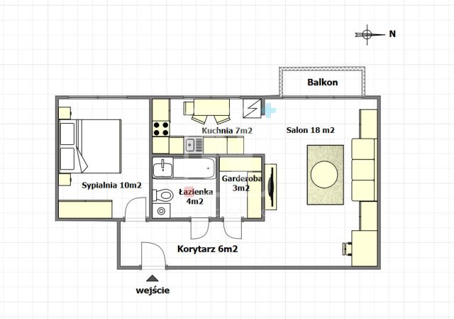 Mieszkanie 2-pokojowe Warszawa Mokotów, ul. Fryderyka Joliot-Curie. Zdjęcie 12