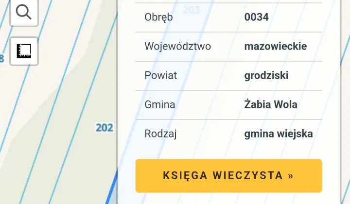 Działka rolna Słubica-Wieś, ul. Dzikiej Kaczki