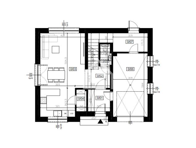 dom wolnostojący, 5 pokoi Dąbrowa. Zdjęcie 19