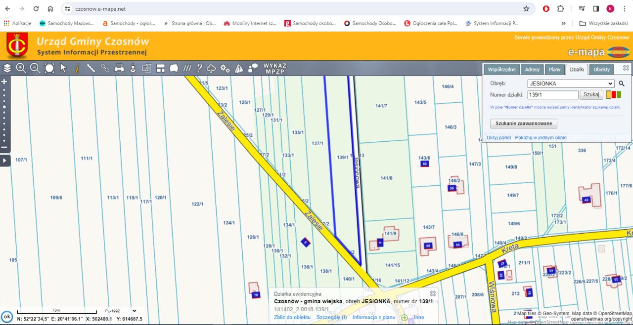 Działka budowlana Jesionka, ul. Zalesie. Zdjęcie 9