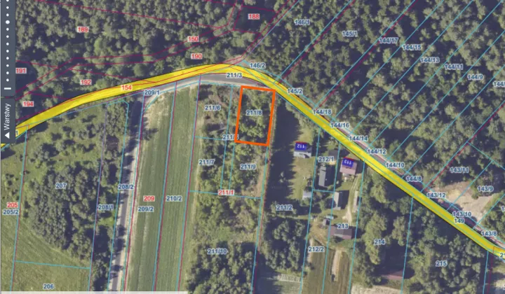 Działka budowlana Ciotusza Nowa Kolonia, Kędrawka