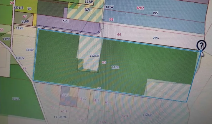 Działka leśna Ignacew Folwarczny