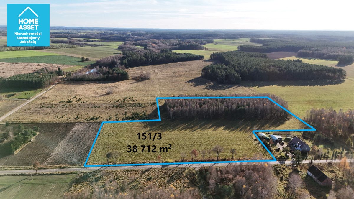 Działka rolna Dąbrówno. Zdjęcie 5