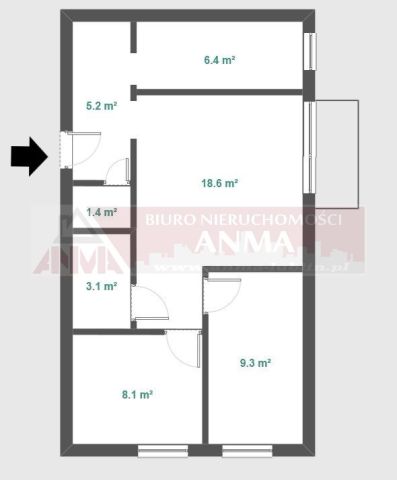 Mieszkanie 3-pokojowe Chrzanów, ul. Broniewskiego. Zdjęcie 18