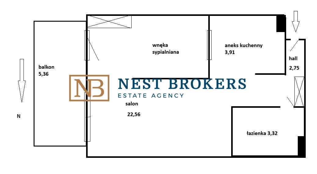 Mieszkanie 1-pokojowe Kraków Prądnik Czerwony, ul. Reduta. Zdjęcie 15