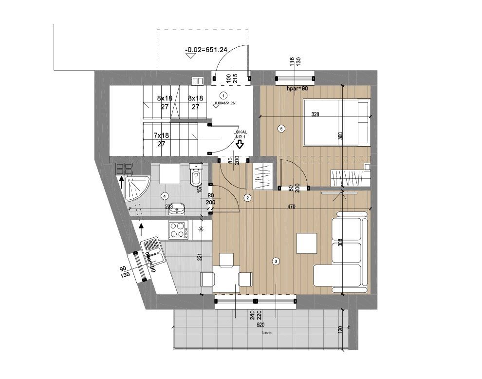 Mieszkanie 2-pokojowe Krynica-Zdrój Stara Droga, ul. Stara Droga. Zdjęcie 11