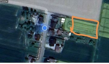Działka rolno-budowlana Stare Kotkowice, ul. Tadeusza Kościuszki 22