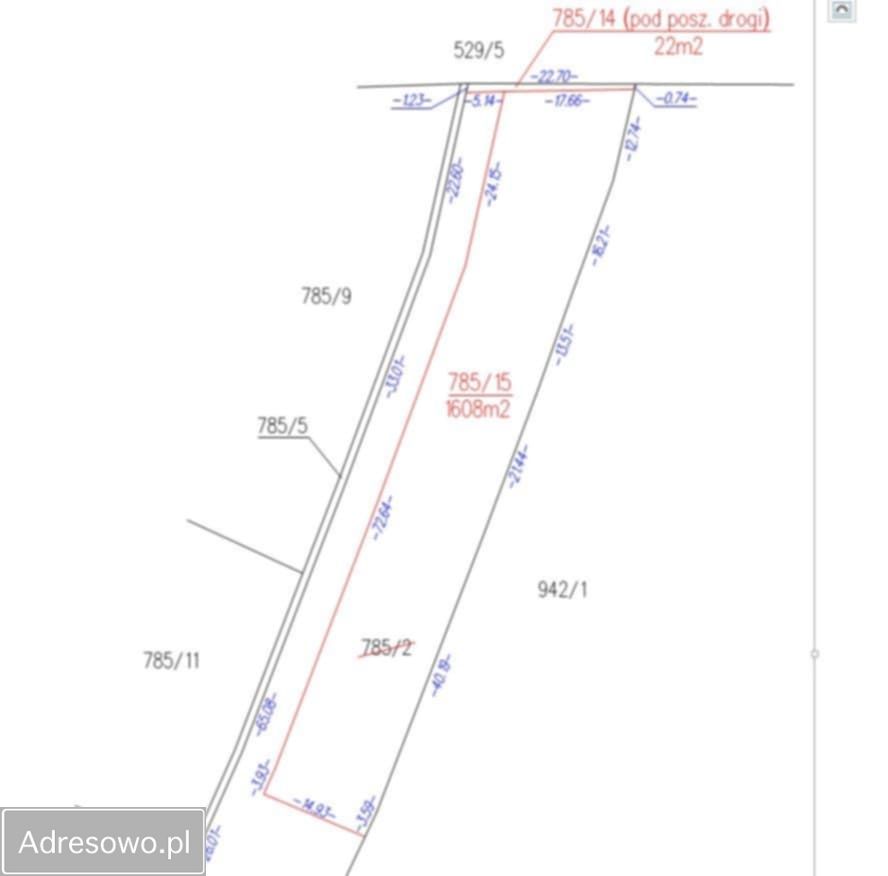 Działka budowlana Dąbrowica. Zdjęcie 3
