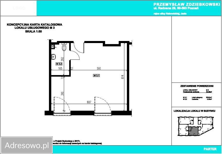 Lokal Jasin, ul. Rabowicka. Zdjęcie 11