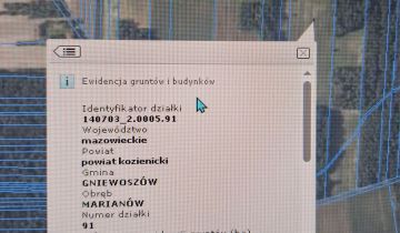 Działka rolna Marianów