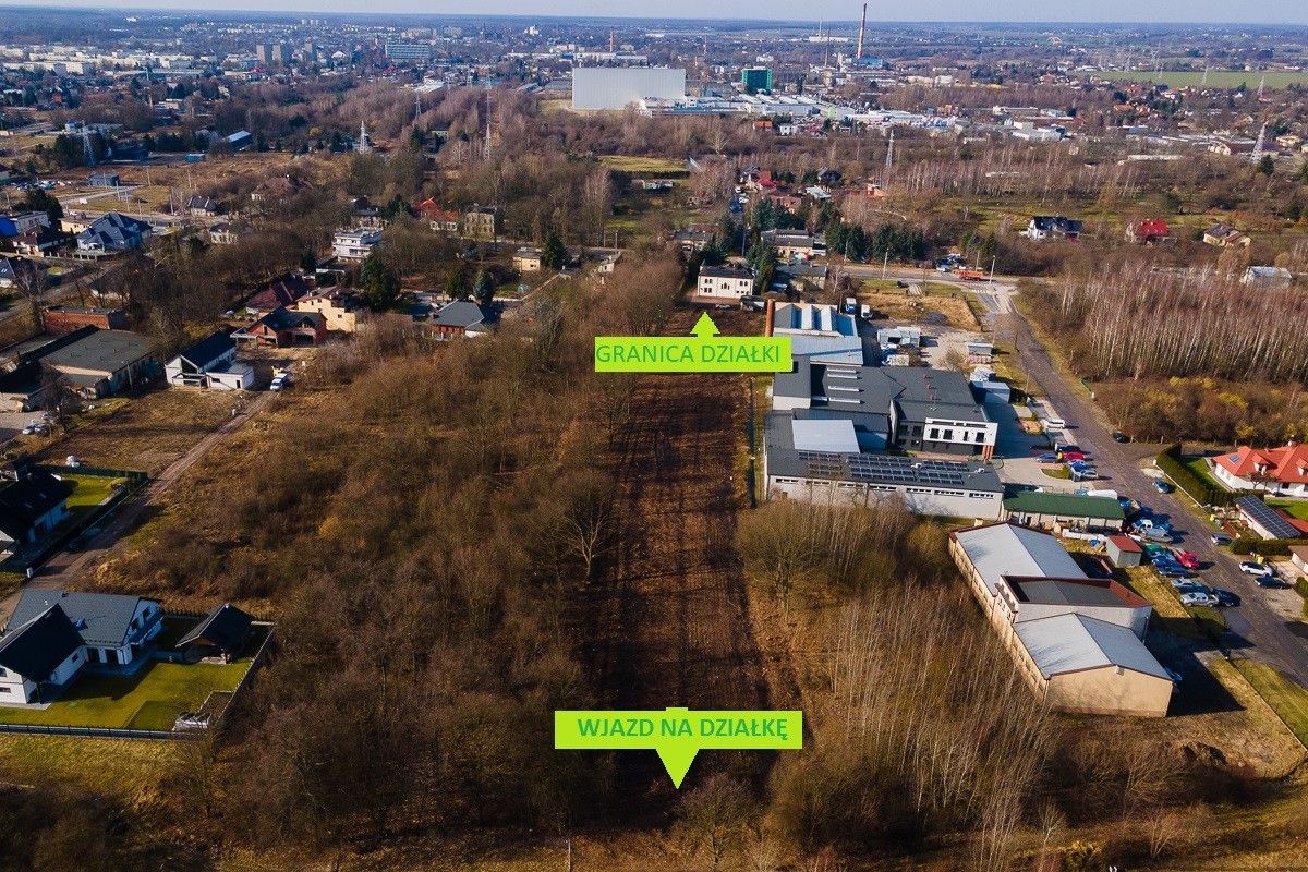 Działka budowlana Pabianice, ul. Warszawska. Zdjęcie 7