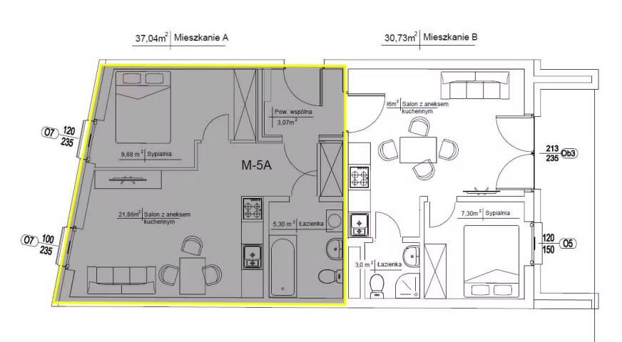 Mieszkanie 2-pokojowe Ostrołęka Pomian, ul. Żniwna. Zdjęcie 6