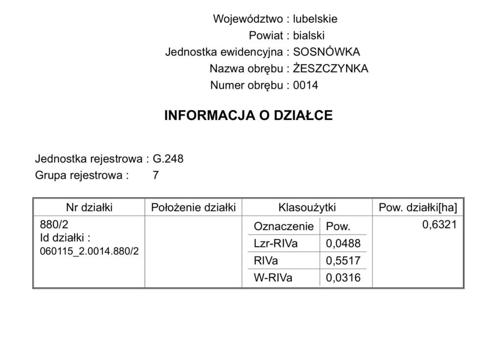 Działka rolno-budowlana Żeszczynka. Zdjęcie 6