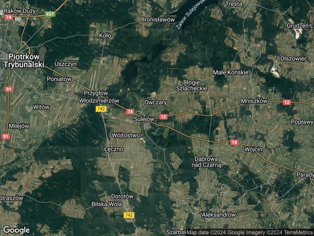 Działka rolno-budowlana Sulejów Dobra Woda, ul. Góra Strzelecka. Zdjęcie 7