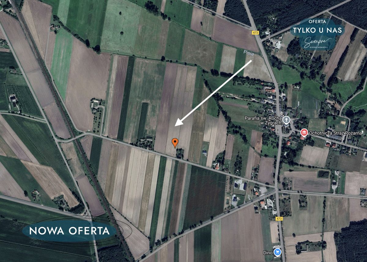 Działka rolna Zygry. Zdjęcie 8