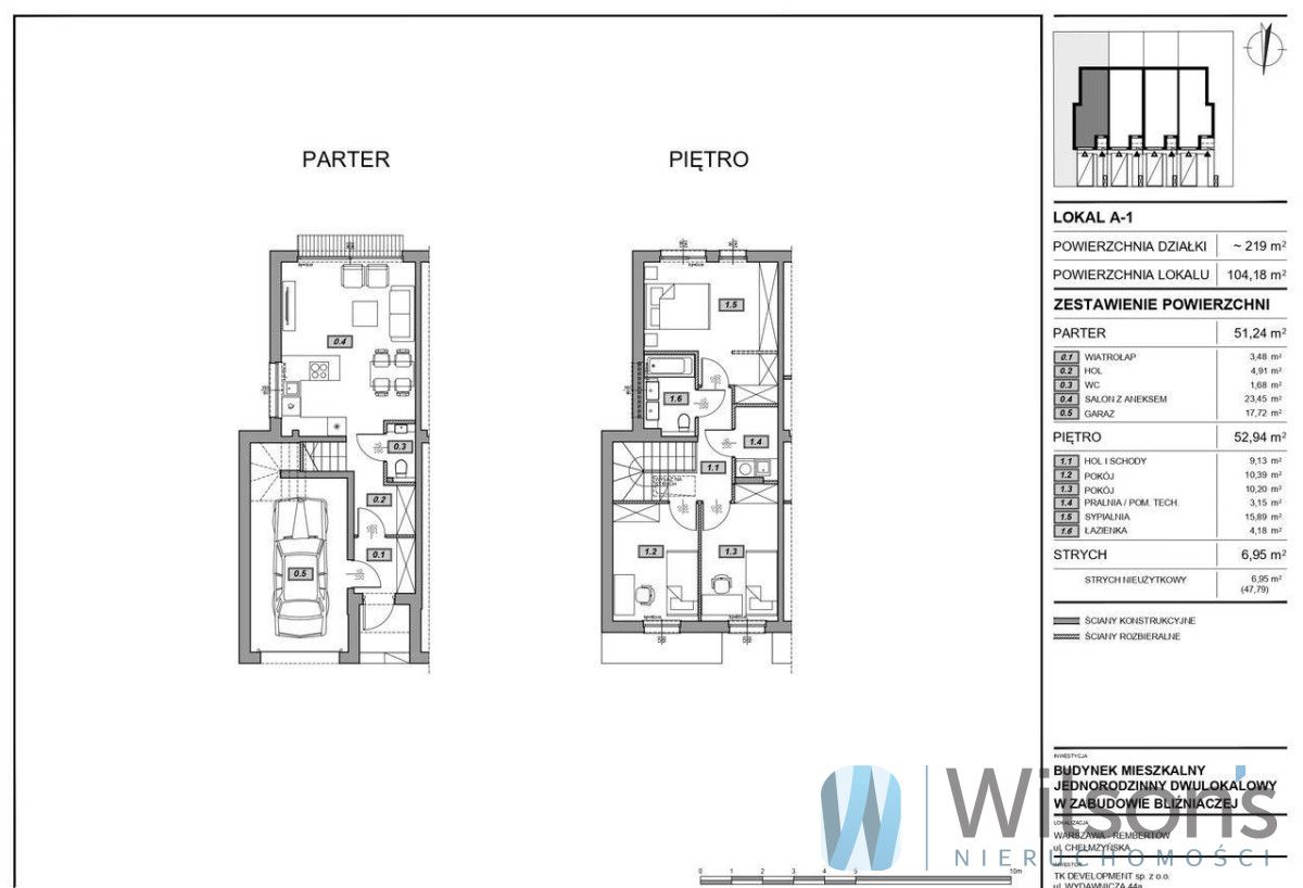 dom wolnostojący, 4 pokoje Warszawa Rembertów. Zdjęcie 10