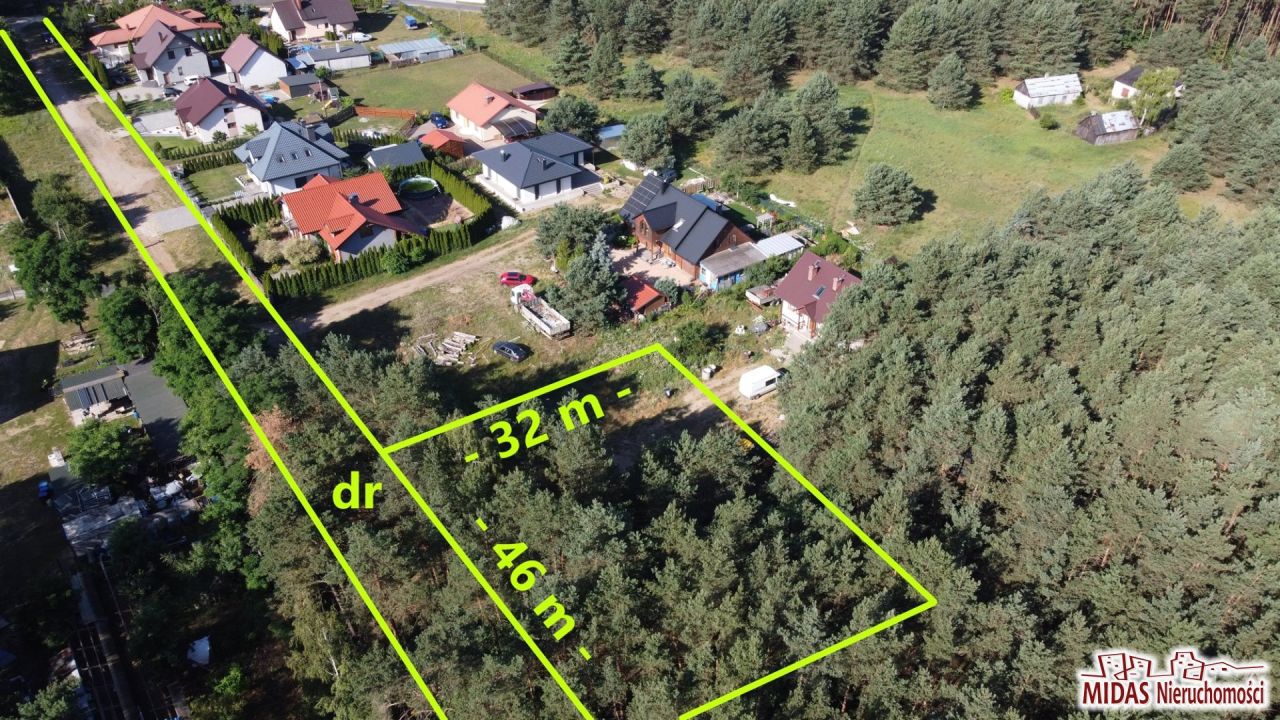 Działka budowlana Kuczek. Zdjęcie 2