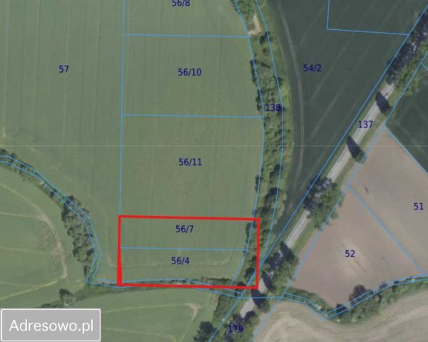 Działka rolna Mirosławice, ul. Przysiółkowa. Zdjęcie 1