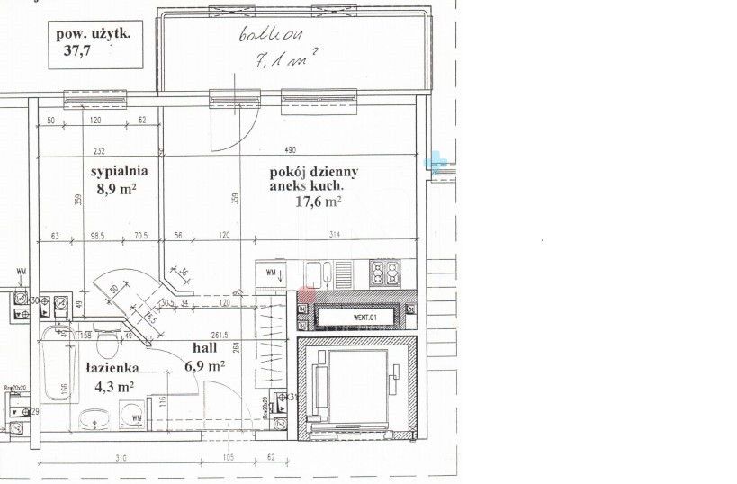 Mieszkanie 2-pokojowe Warszawa Skorosze, ul. Skoroszewska. Zdjęcie 19