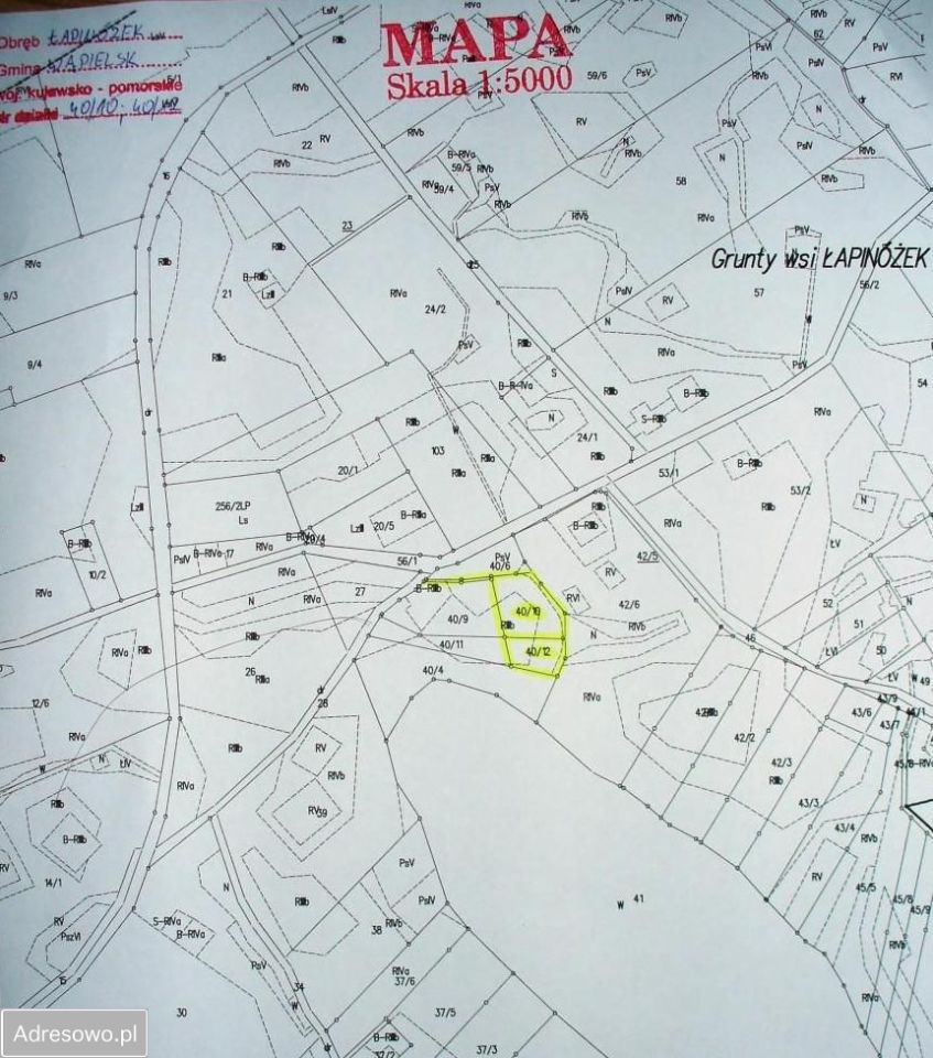 Działka budowlana Łapinóżek. Zdjęcie 3