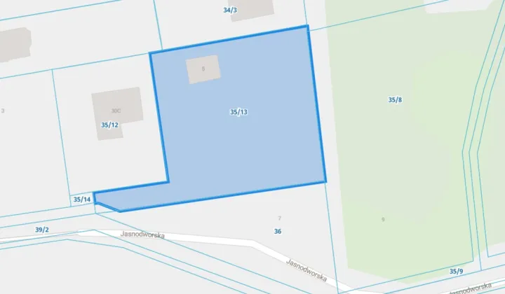 Działka budowlana Michałów-Grabina, ul. Jasnodworska