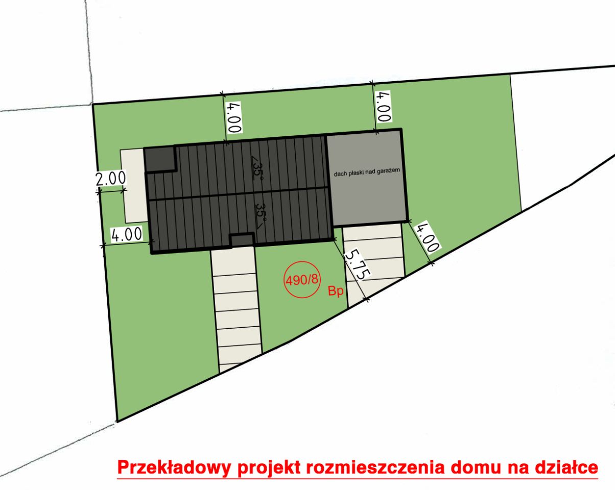 Działka budowlana Zielona Góra Przylep, ul. Orzechowa. Zdjęcie 6