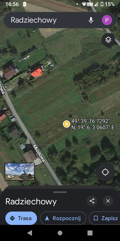 Działka rekreacyjna Radziechowy. Zdjęcie 2