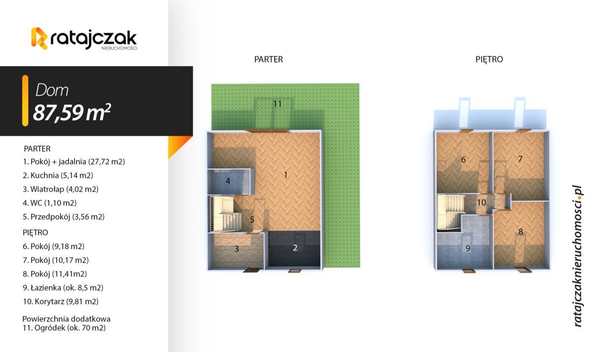 dom szeregowy, 4 pokoje Luzino, ul. Cicha. Zdjęcie 21