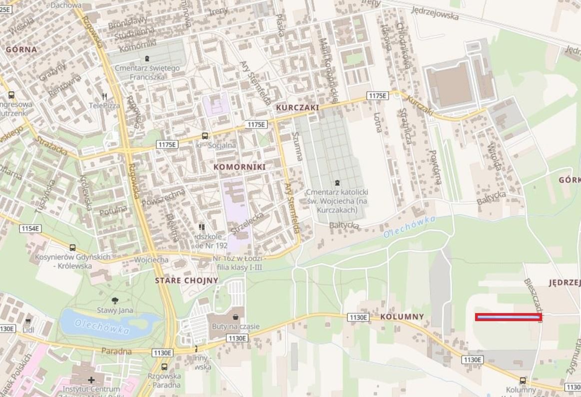 Działka budowlana Łódź Górna, ul. Bieszczadzka. Zdjęcie 6