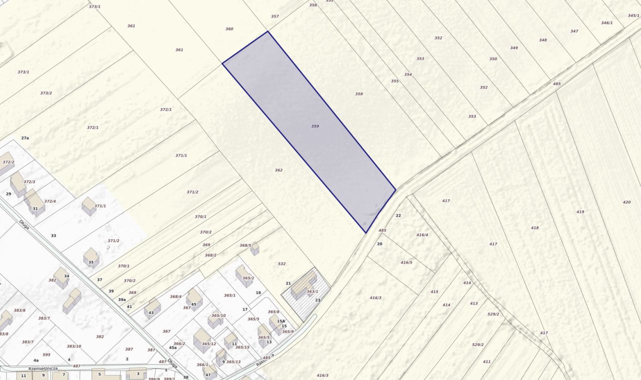 Działka rolna Psary, ul. Rakowska