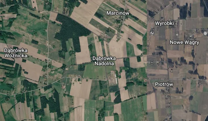 Działka budowlana Dąbrówka Nadolna