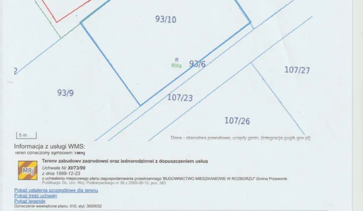 Działka budowlana Rozbórz
