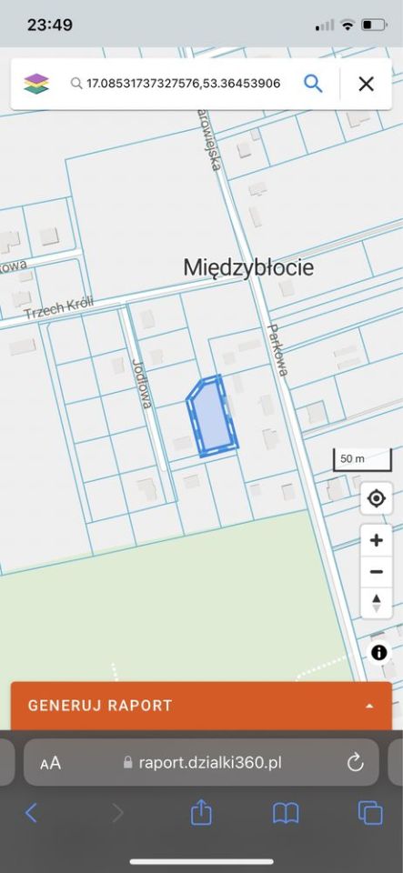 Działka budowlana Międzybłocie. Zdjęcie 2