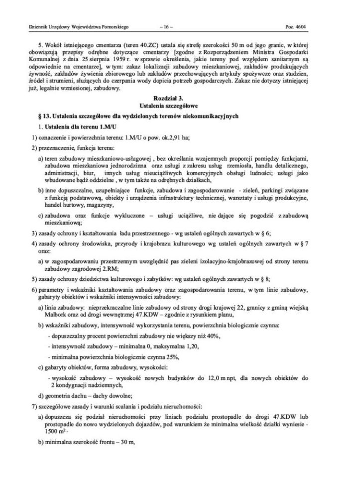 Działka budowlana Malbork. Zdjęcie 2