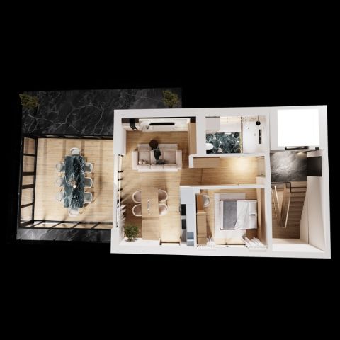 Mieszkanie 2-pokojowe Warszawa Praga-Południe, ul. Ludwika Kickiego. Zdjęcie 2