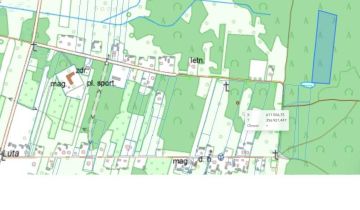 Działka leśna Luta