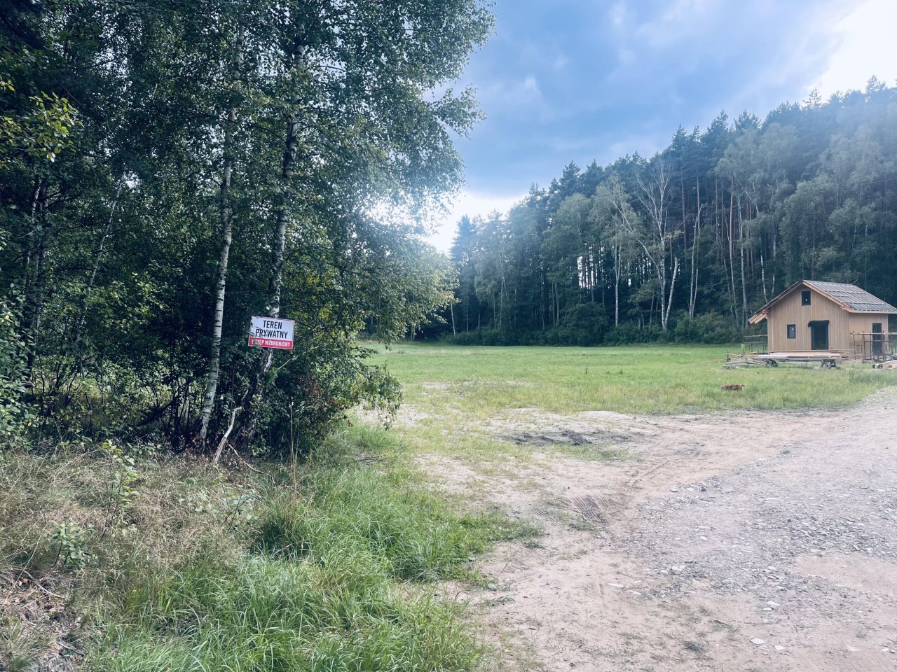 Działka rekreacyjna Marózek