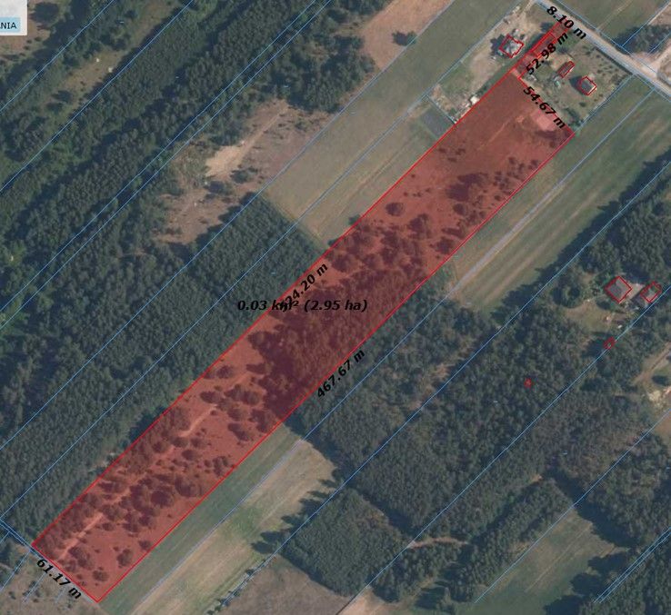 Działka rolno-budowlana Kolonia Ujazd. Zdjęcie 2