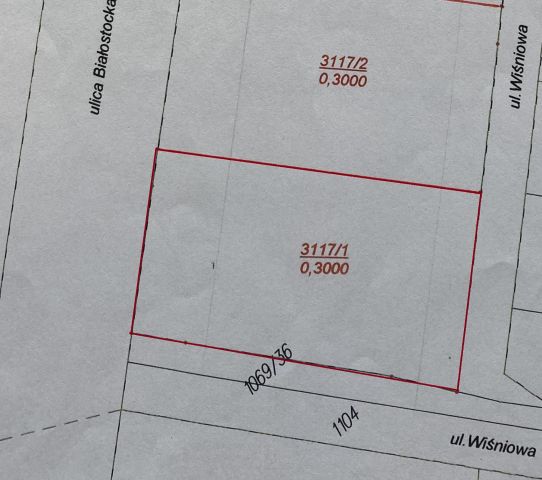 Działka inwestycyjna Zambrów, ul. Białostocka. Zdjęcie 1
