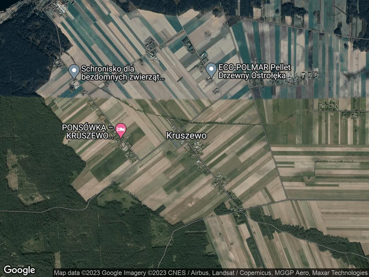 Działka budowlana Kruszewo