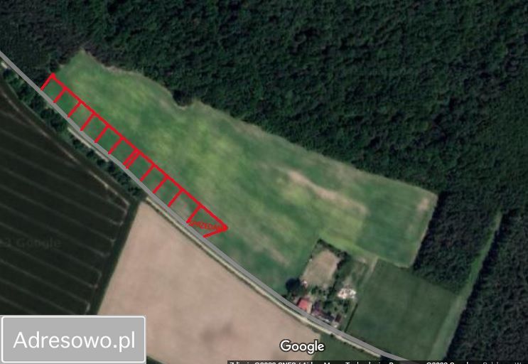 Działka budowlana Zagórzyca. Zdjęcie 4