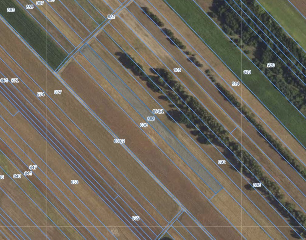 Działka rolna Roszczep